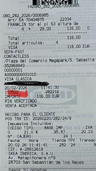 Taburete Franklin IKEA Blancos (2u.)