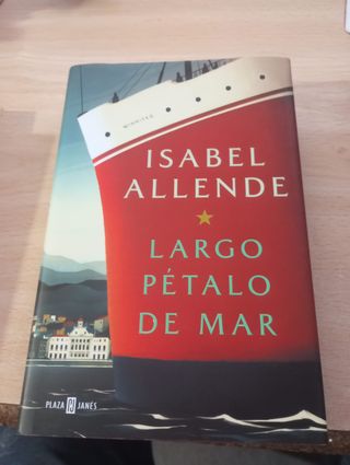 Libro Isabel Allende - Largo Pétalo de Mar