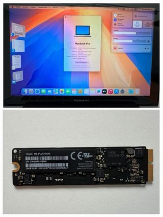 SSD 256GB/macOS Sequoia para MacBook Air 13 A1466