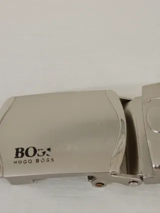 Fibbia Hugo Boss Argento