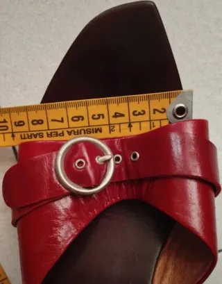 Zoccoli Pompili Rossi Tg 38