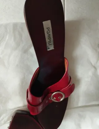 Zoccoli Pompili Rossi Tg 38