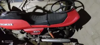 Moto Hércules Off-road Gris