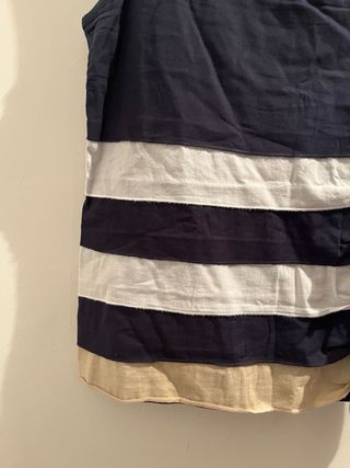 Camiseta sin mangas rayas Purificación García