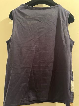 Camiseta sin mangas rayas Purificación García