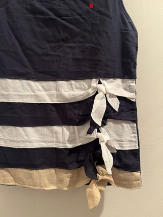 Camiseta sin mangas rayas Purificación García