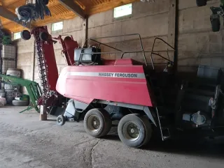 Empacadora Massey Ferguson con rastrillo