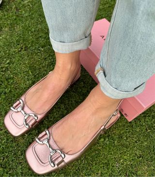 Zapatos Alma en Pena piel rosa talla 39