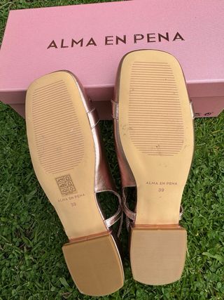 Zapatos Alma en Pena piel rosa talla 39