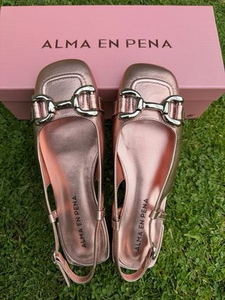 Zapatos Alma en Pena piel rosa talla 39