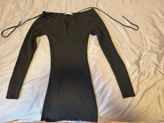 Vestido negro corto fiesta