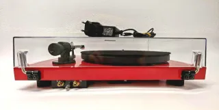 Tocadiscos Pro-Ject Debut Carbon Rojo