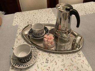 Cafetera 8 tazas IBER Acero Inox