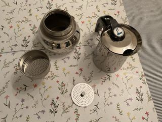 Cafetera 8 tazas IBER Acero Inox