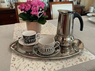 Cafetera 8 tazas IBER Acero Inox