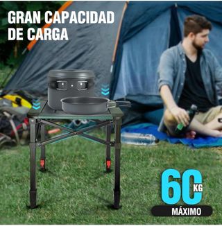 Mesa Plegable VILLEY con Bolsa Transporte