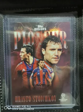 Carta Stoichkov Topps 01/10