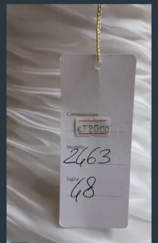 Abito da sposa bianco