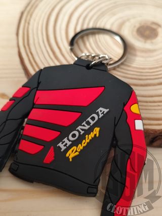 Portachiavi Giacca Honda rosso