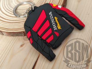 Portachiavi Giacca Honda rosso