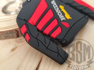Portachiavi Giacca Honda rosso