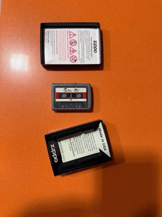 Mechero Zippo Music Mix Cassette