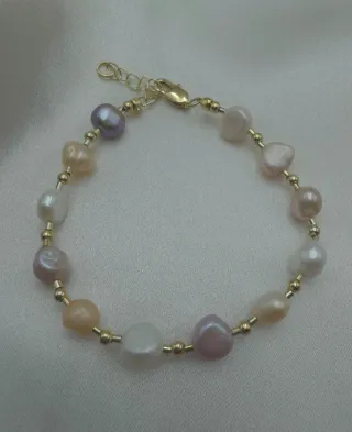 Pulsera multicolor - oro - Nueva