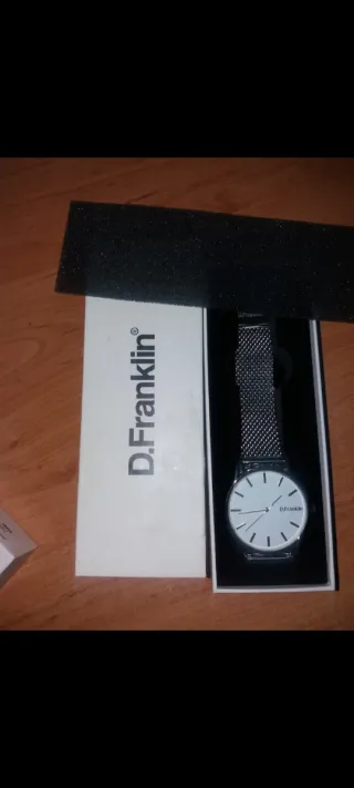 Relojes D.Franklin Negro y Blanco