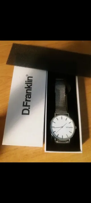 Relojes D.Franklin Negro y Blanco