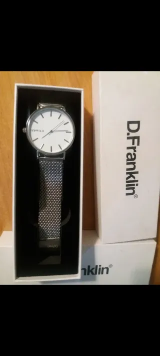 Relojes D.Franklin Negro y Blanco