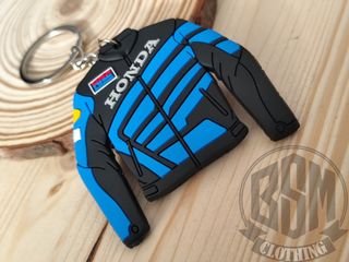 Portachiavi Giacca Honda blu