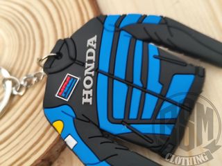 Portachiavi Giacca Honda blu