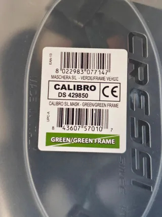 Máscara de buceo Cressi Calibro