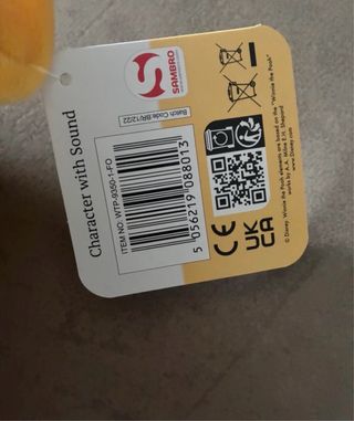 Peluche Winnie the Pooh Disney