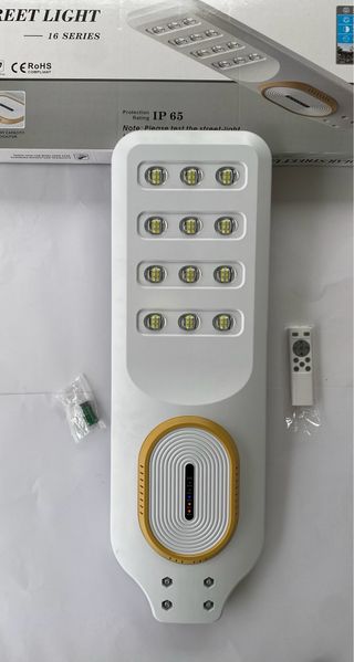 Farola Solar LED 400W Batería Plus