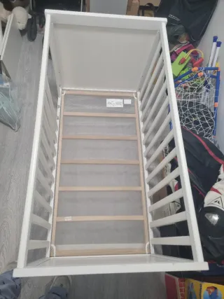 Cuna Sundvik Ikea Blanca