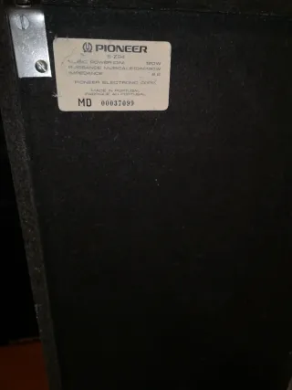 Altavoces Pioneer Negros