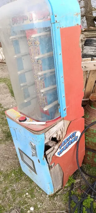 Máquinas recreativas vintage para restaurar