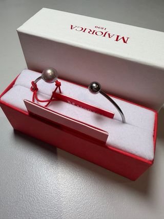 Brazalete Majorica Nuage Aura 52mm