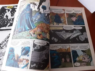 COMIC STAR WARS ANTIGUO AÑOS 80