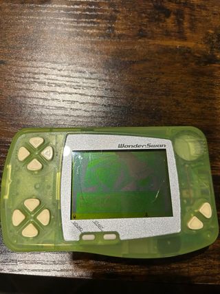 Consola WonderSwan Rosa y otra Verde mas un juego