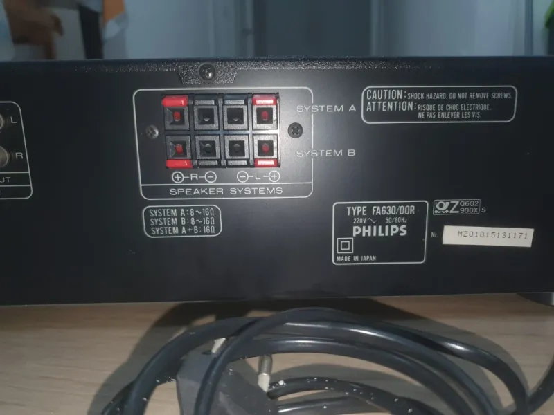 Amplificador Philips FA630 afbeelding 4