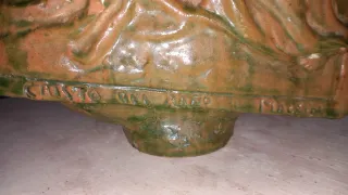 Cerámica Antigua Cristo del paño Moclín Granada