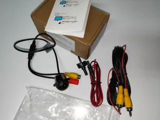 Cámara trasera coche líneas dinámicas