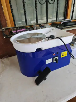 Torno Alfarero Eléctrico Blu