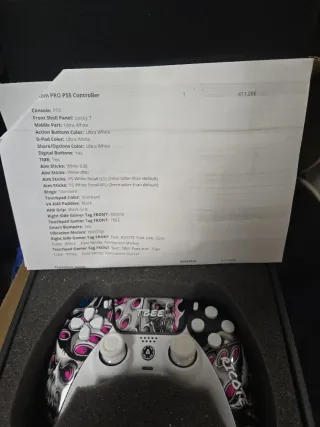 Mando Scuf personalizado nuevo.