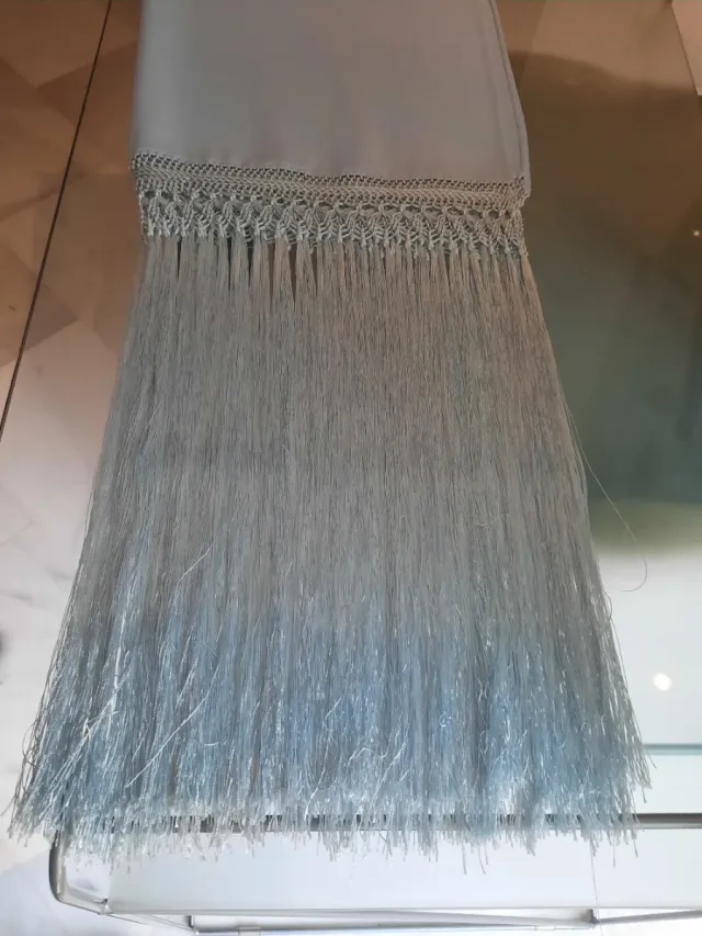 Foulard flecos hechos a mano