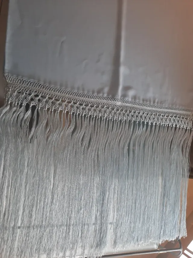 Foulard flecos hechos a mano