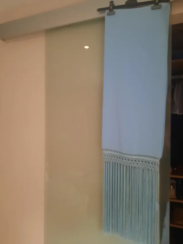 Foulard flecos hechos a mano