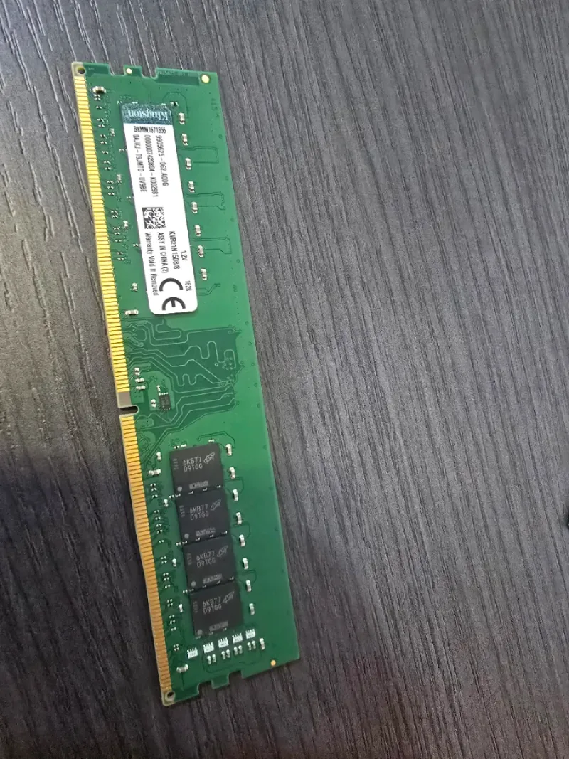 Memoria RAM Kingston 16 GB DDR4 2400MHz, 2 x 8GB afbeelding 2